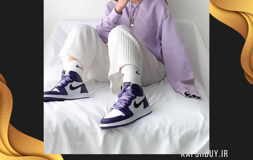 ست لباس با کفش جردن دخترانه